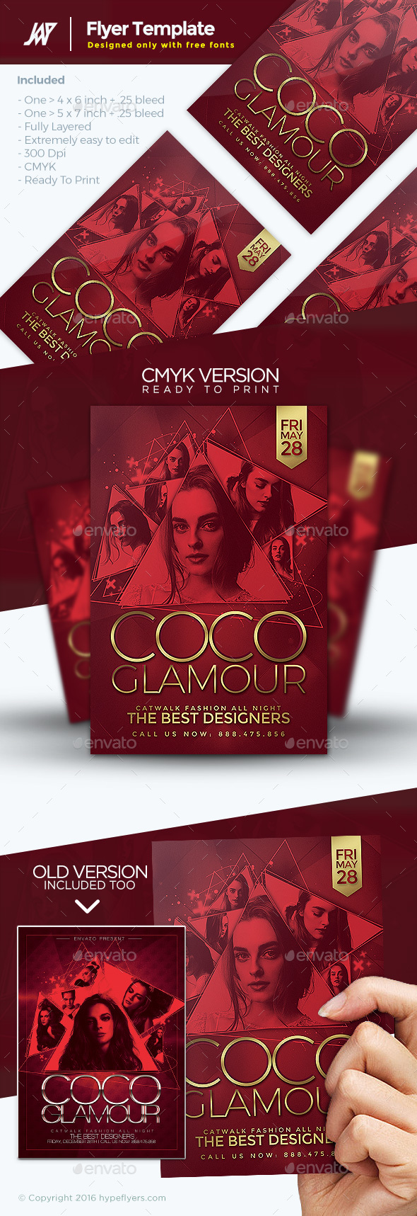 Fashion Minimalist Party Flyer - Clubs & Parties Events