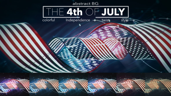 Abstract BG The 4th Of July