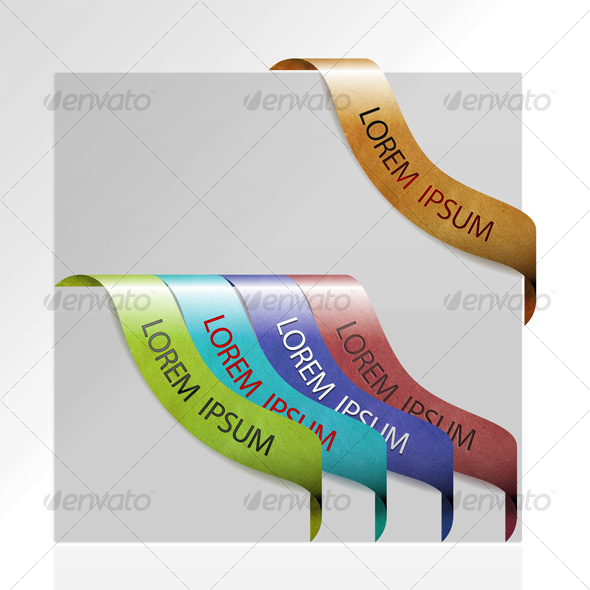 Vintage Corner Banners - Decorative Symbols Decorative