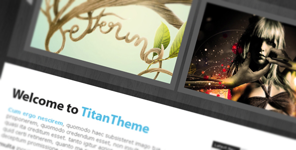 Titan Theme - ThemeForest 63287
