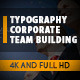 Typography Intro/ Corp Team Building/ Business/ Political Meeting/ Economic/ Summit/ Event Promo/ TV - VideoHive Item for Sale