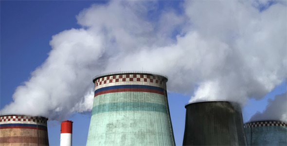 Cooling Towers Of Power Station