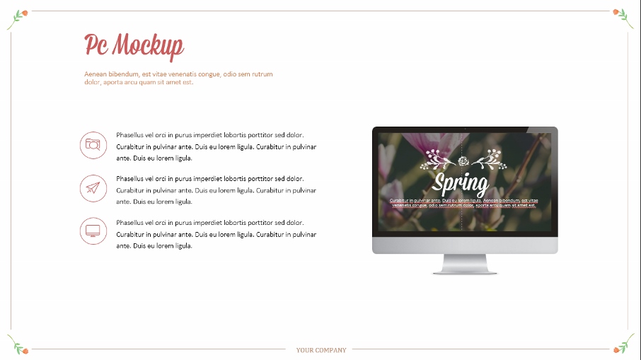 Spring PowerPoint Template, Presentation Templates | GraphicRiver