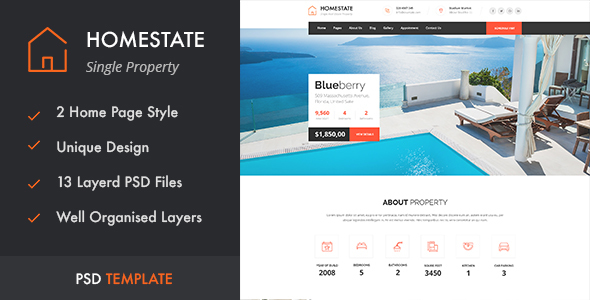 HOMESTATE - Single - ThemeForest 15893602