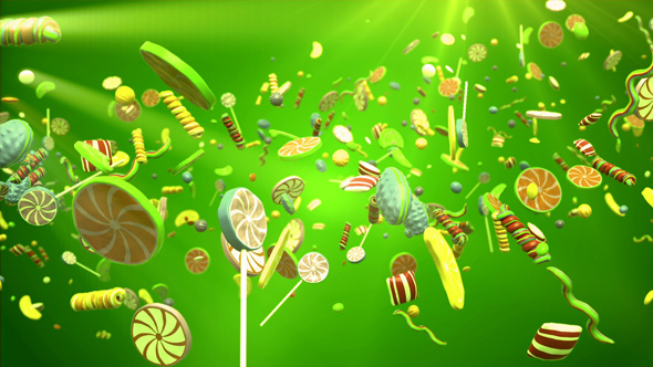 Candy Green Background alt