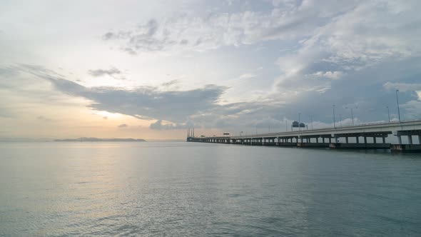 Timelapse 4k footage cloudy morning alt