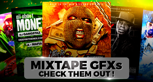 Mixtape Cover Templates PSD