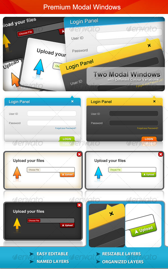 Modal Windows - Web Elements