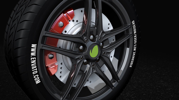 Car Wheel - VideoHive 16195566