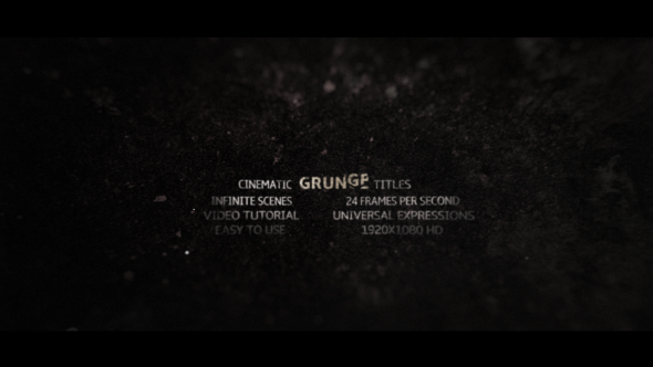 Grunge Titles - VideoHive 16197931