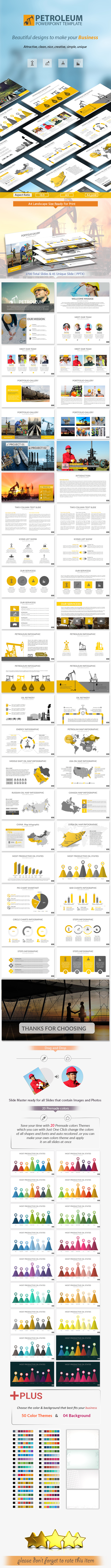 Petroleum Powerpoint Presentation Template - Business PowerPoint Templates