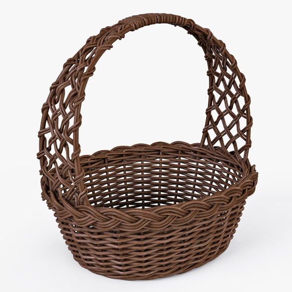 Wicker Basket 04 - 3Docean 16204025