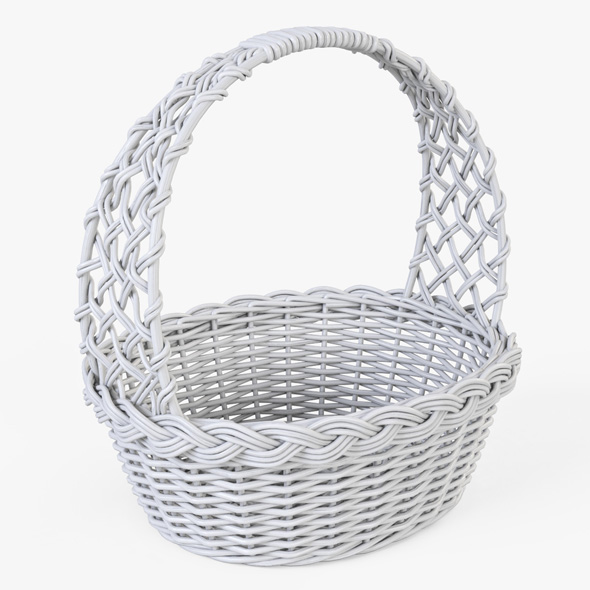 Wicker Basket 04 - 3Docean 16204479