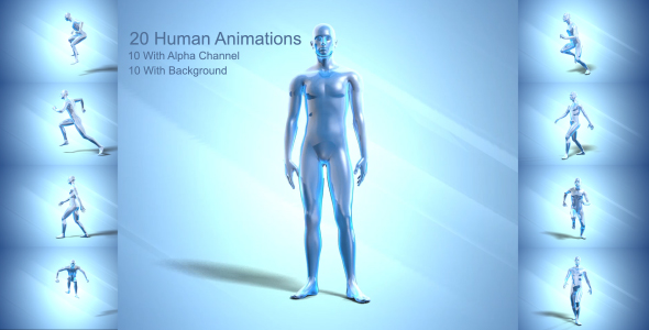 3D Human Move Pack