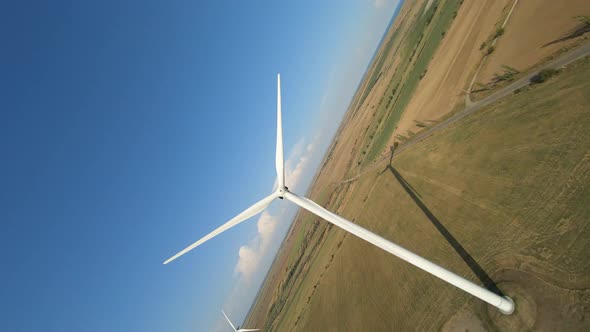 FPV Flight Among Wind Farms in the Field