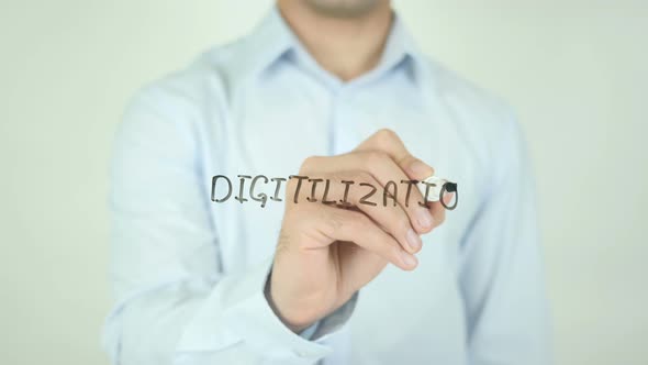 Digitilization, Writing On Screen alt
