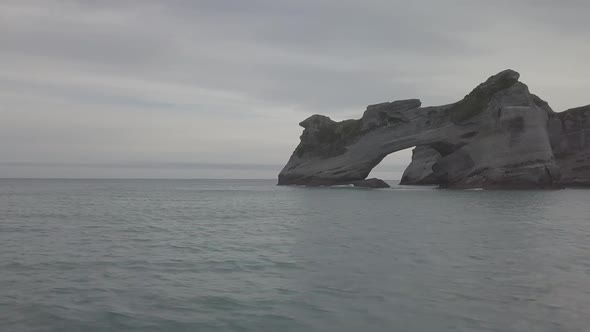 Rock with archway