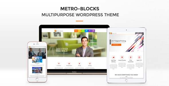 Metro-Blocks - Multi-Business - ThemeForest 13828420