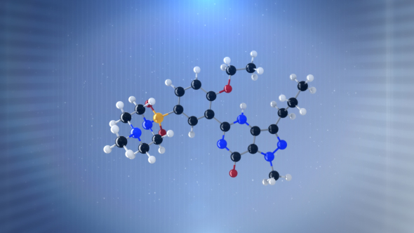 3D Molecule(A  Male Enhancement Drug)