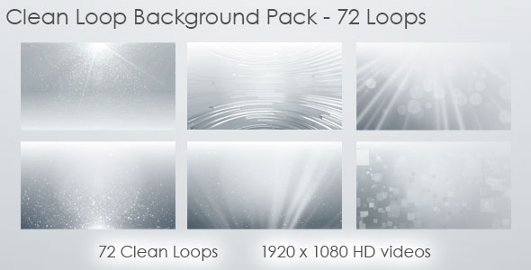 Clean Loop Background Pack