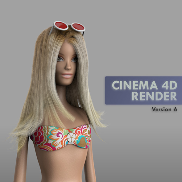 Doll (Barbie) - 3Docean 16215630