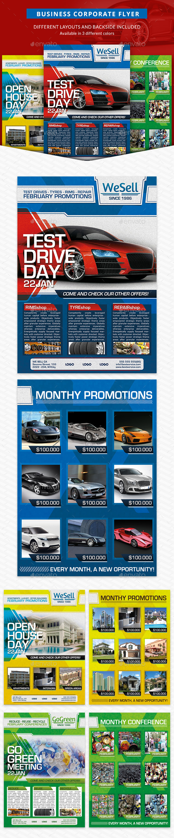 Business Corporate Flyer - Corporate Flyers
