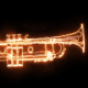 Burning Jazz Trumpet - VideoHive Item for Sale