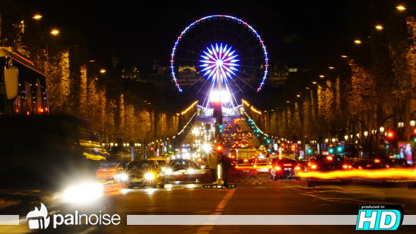 Paris Ferry Wheels, Champs Elysees