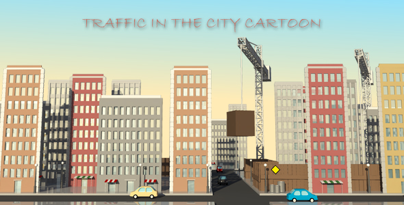Traffic In The City Cartoon alt