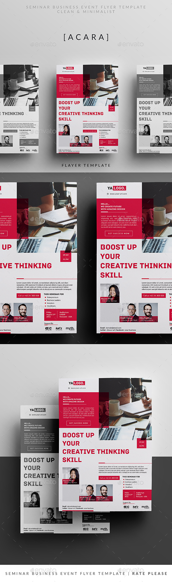 Seminar Business Event Flyer - Corporate Flyers