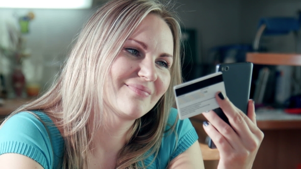 Pretty Young Woman Donates Money To Charity, Stock Footage | VideoHive