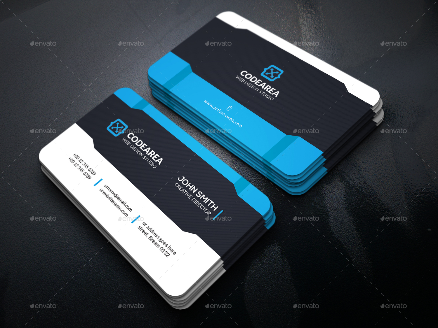 Business Card Bundle by logocreeds | GraphicRiver