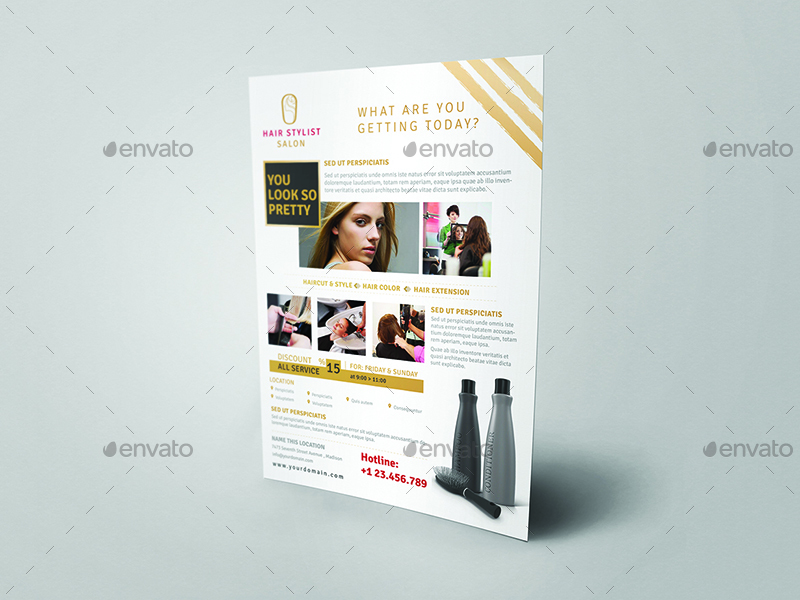 salon flyer