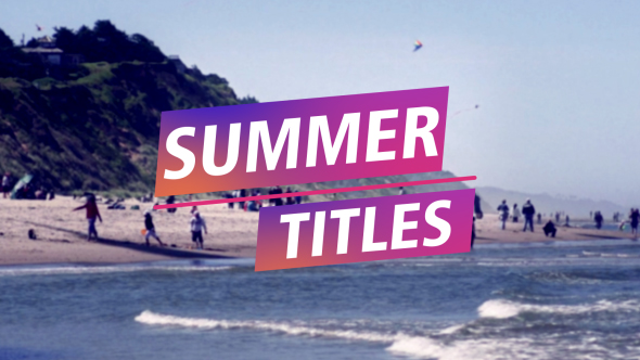Summer Titles - VideoHive 16250904