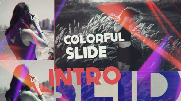 Colorful Slide Intro - VideoHive 16252873