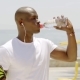 Black Male Athlete Finishing His Sports Beverage - VideoHive Item for Sale