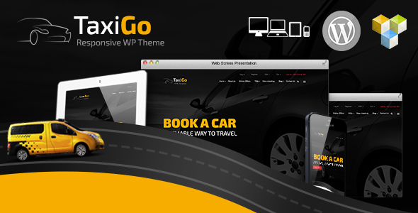 TaxiGo - Taxi Company & Cab Service WordPress Theme - Travel Retail