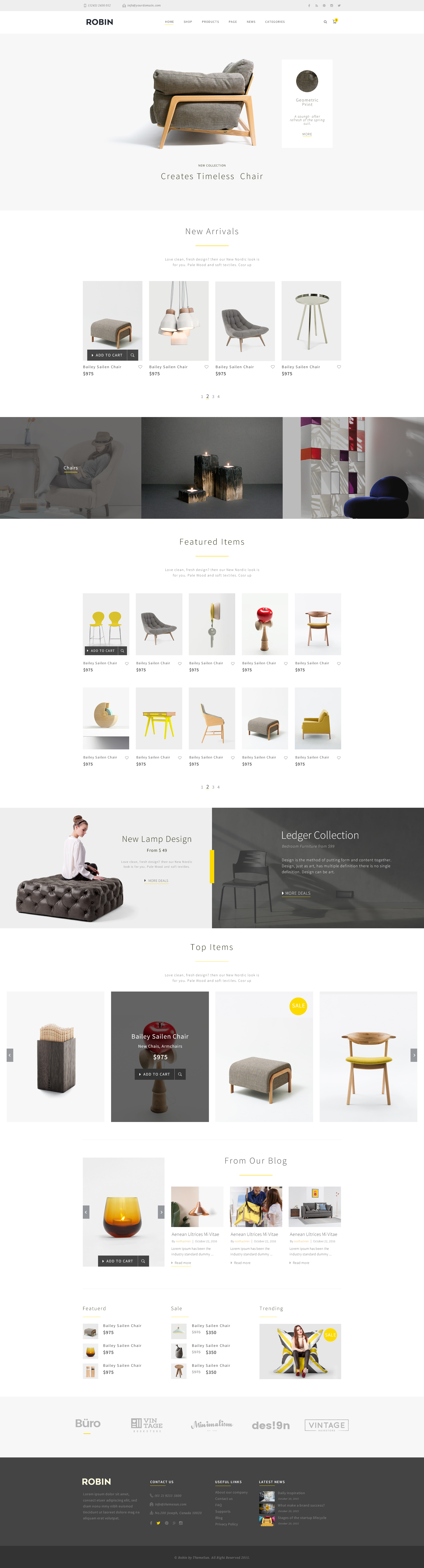 Robin - An eCommerce PSD Template by ThemeSun | ThemeForest