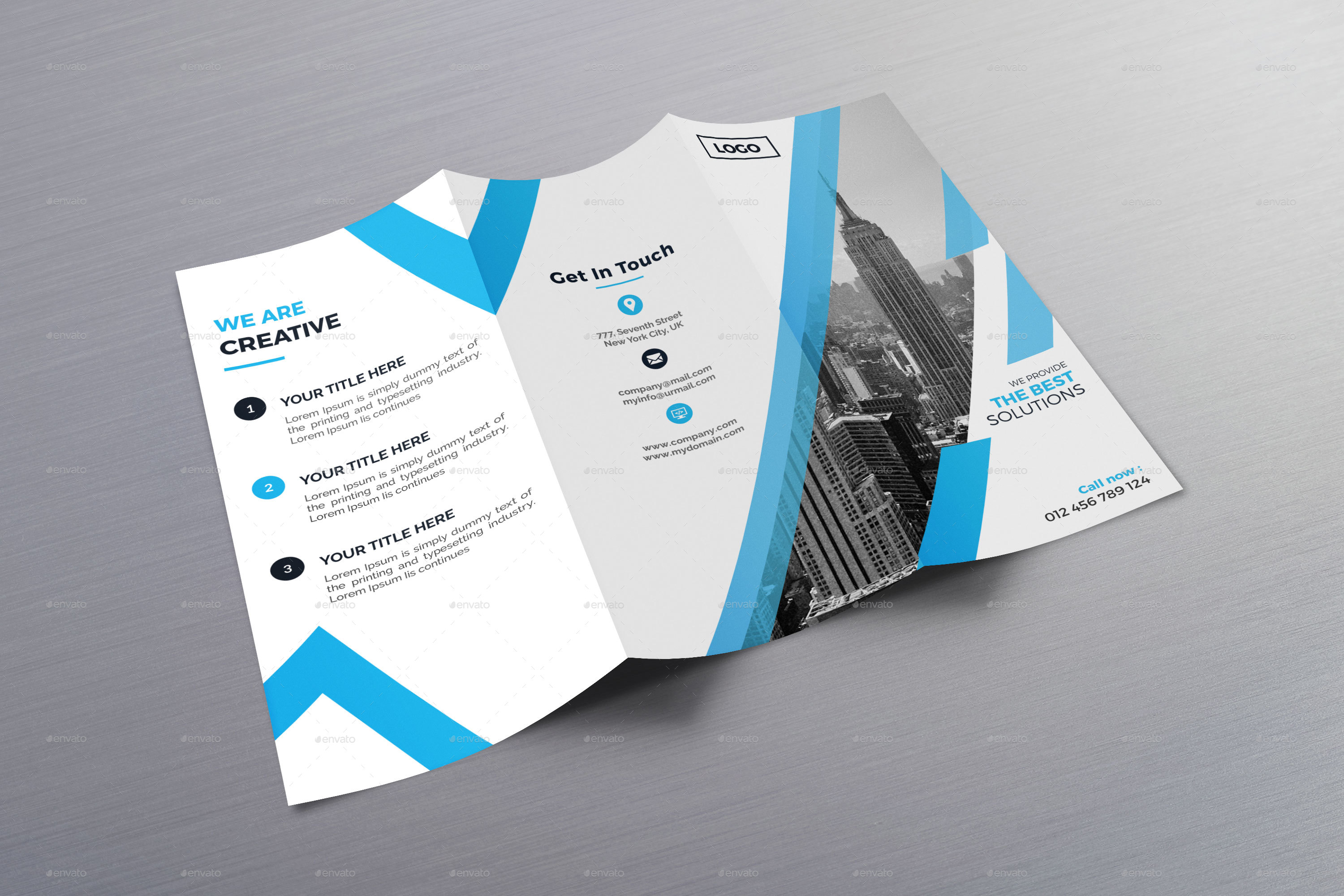 Tri-Fold Brochure, Print Templates | GraphicRiver