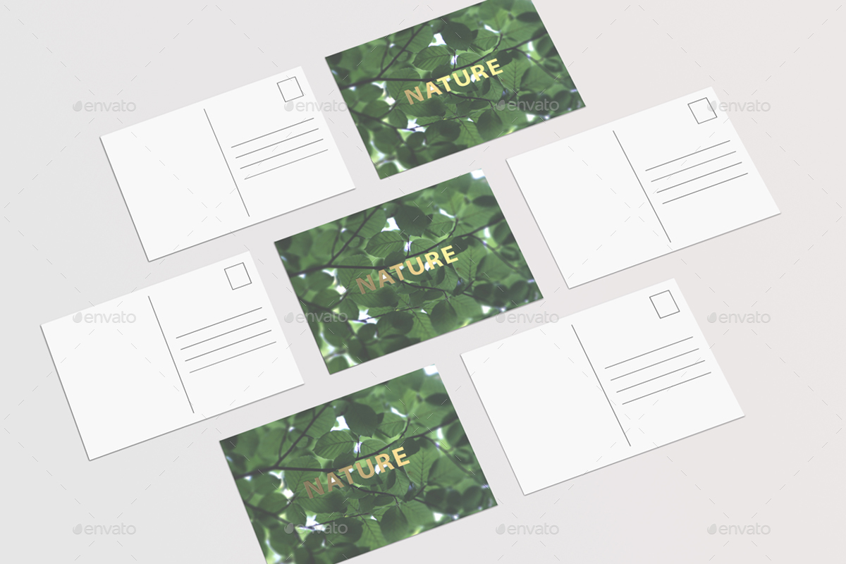 Download A6 Postcard / Flyer Mock-up by neegix | GraphicRiver
