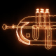 Burning Jazz Cornet - VideoHive Item for Sale