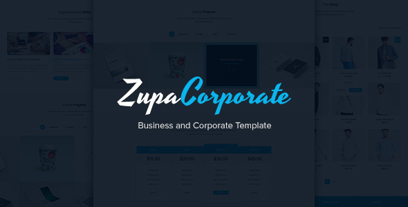ZupaCorporate - Business - ThemeForest 14500861