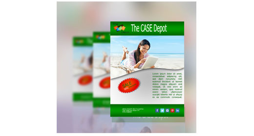 Educational promotion flyers