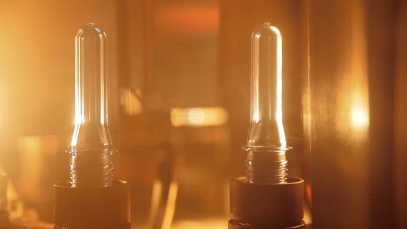 A Manufacturing Of Plastic Bottles For Water