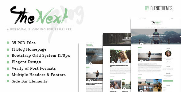 The Next Blog - ThemeForest 16279123