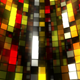 Revolving Neon Tiles Stage Light - Colorful Flickering - VideoHive Item for Sale