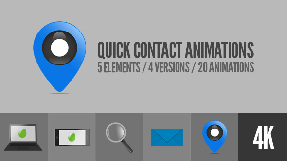 Quick Contact Animations