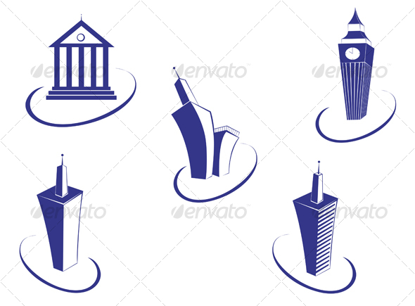Buildings symbols