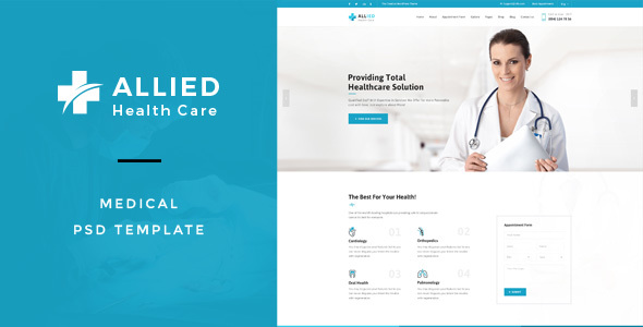 Allied Health Care - ThemeForest 16286148