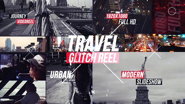 Urban Travel Glitch - VideoHive 16288379